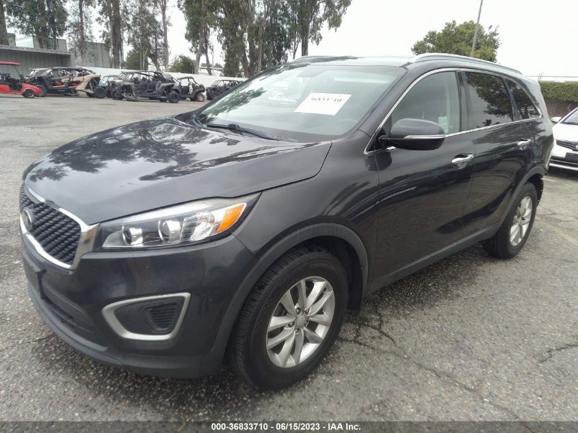 2018 KIA SORENTO LX - 5XYPG4A30JG346586