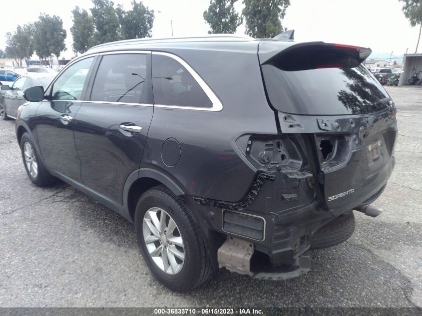 2018 KIA SORENTO LX - 5XYPG4A30JG346586