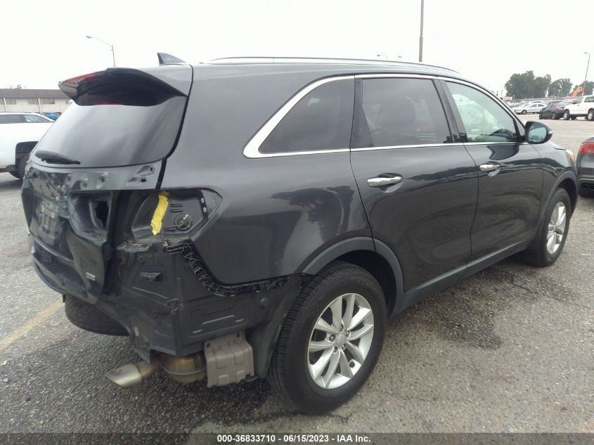 2018 KIA SORENTO LX - 5XYPG4A30JG346586