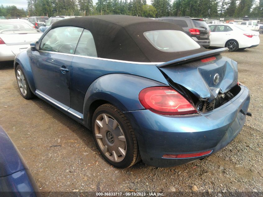 2017 VOLKSWAGEN BEETLE CONVERTIBLE 1.8T S/1.8T SE 3VW517AT0HM803434