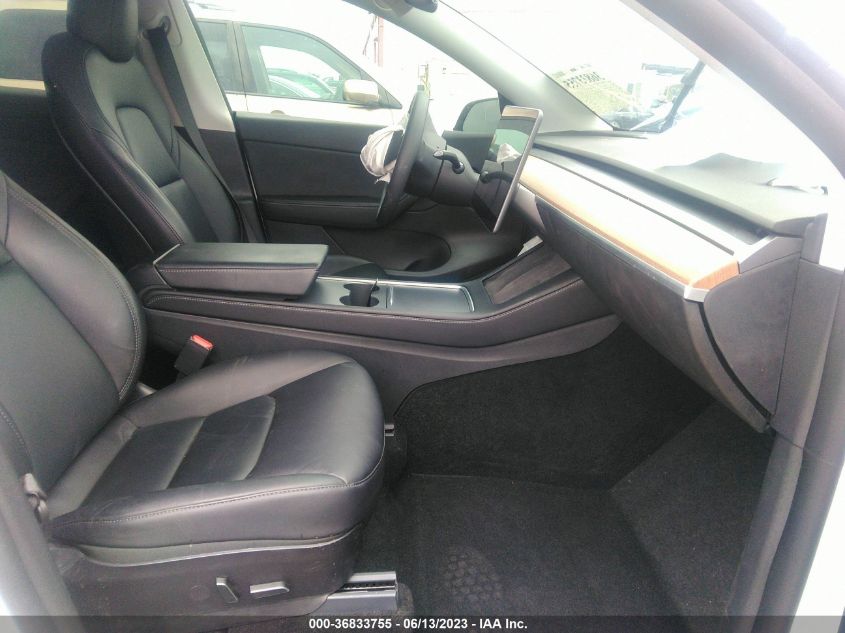 2022 TESLA MODEL Y LONG RANGE - 7SAYGDEE3NF489807