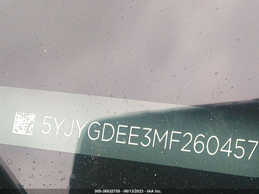 2022 TESLA MODEL Y LONG RANGE - 7SAYGDEE3NF489807