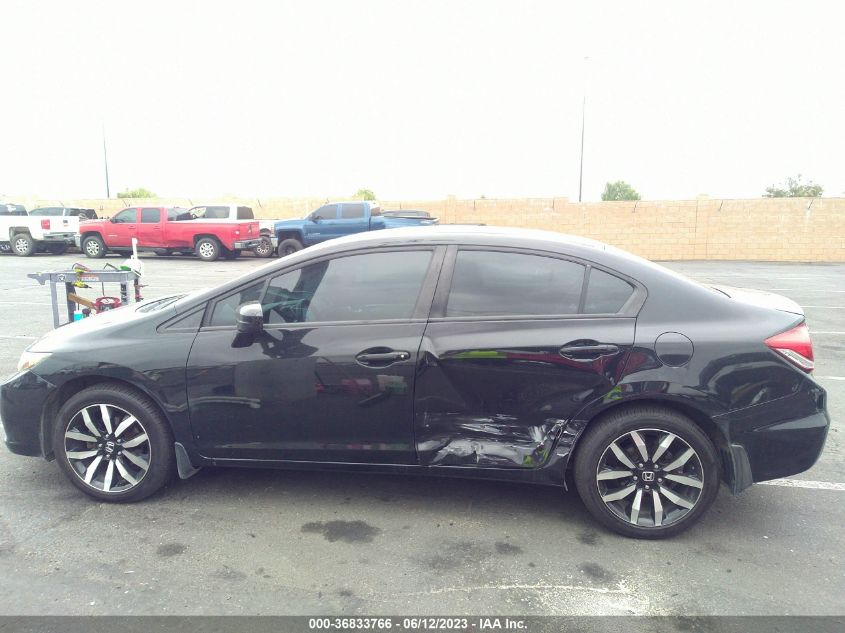 2015 HONDA CIVIC SEDAN EX-L - 19XFB2F97FE263012
