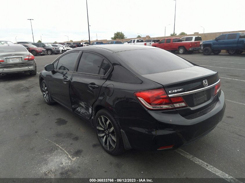 2015 HONDA CIVIC SEDAN EX-L - 19XFB2F97FE263012
