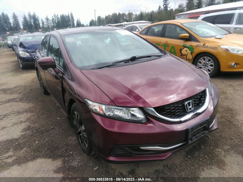 2015 HONDA CIVIC SEDAN EX - 19XFB2F82FE001762