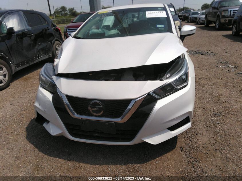 2021 NISSAN VERSA SV - 3N1CN8EV7ML855582
