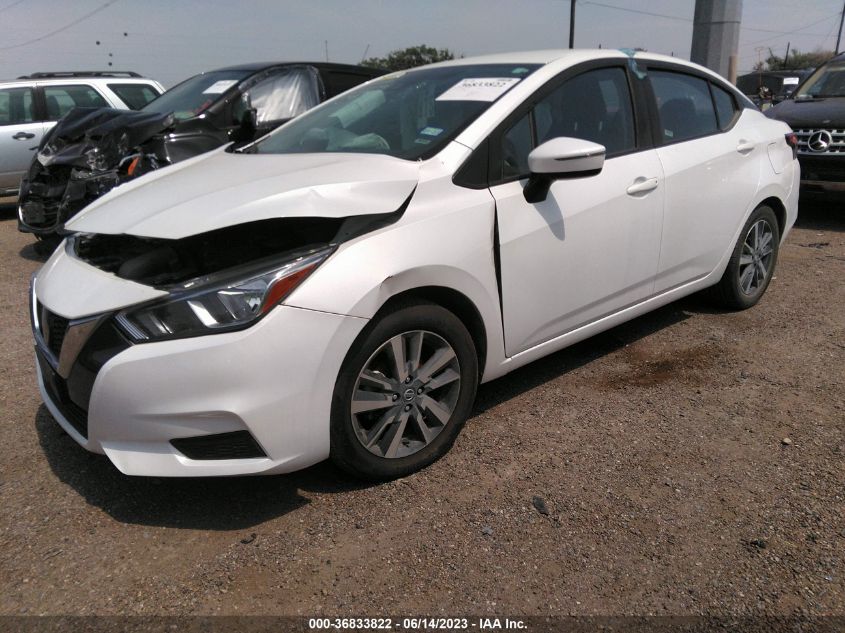 2021 NISSAN VERSA SV - 3N1CN8EV7ML855582