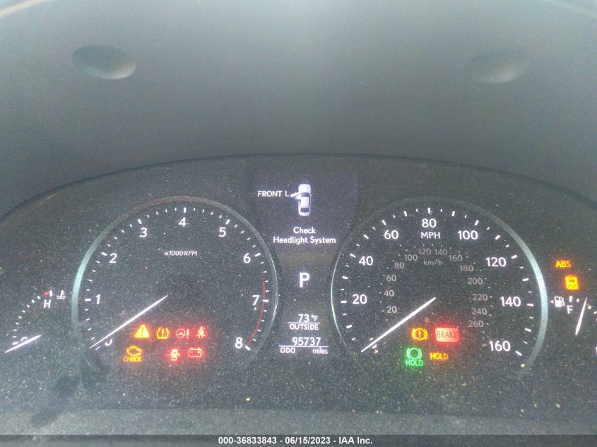 2013 LEXUS LS 460 JTHCL5EF2D5016898