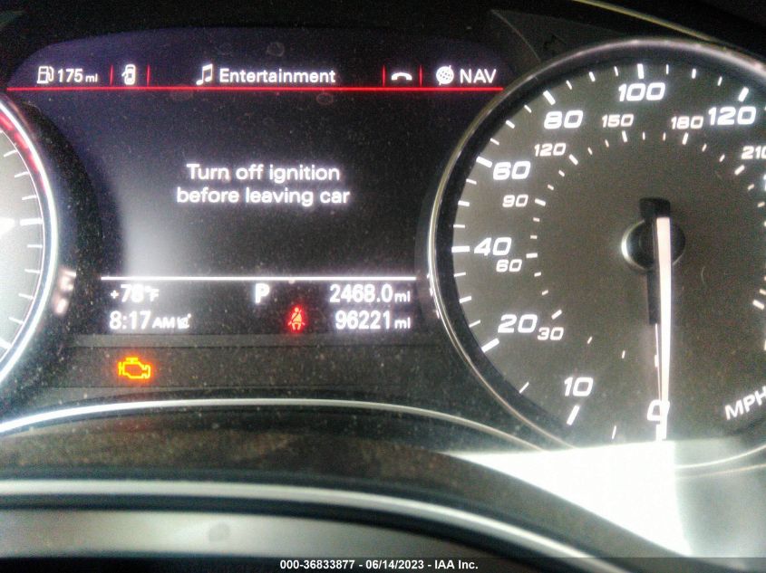 2014 AUDI S7 PRESTIGE WAUW2AFC5EN052470