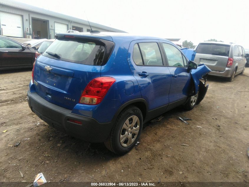 2015 CHEVROLET TRAX LS - KL7CJKSB1FB161925