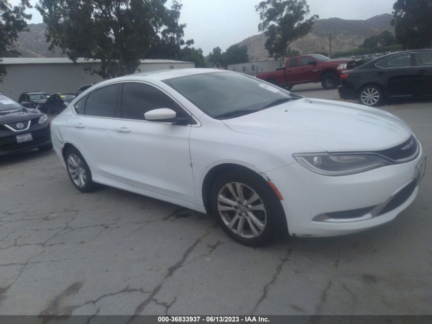 2016 CHRYSLER 200 LIMITED - 1C3CCCAB2GN136606