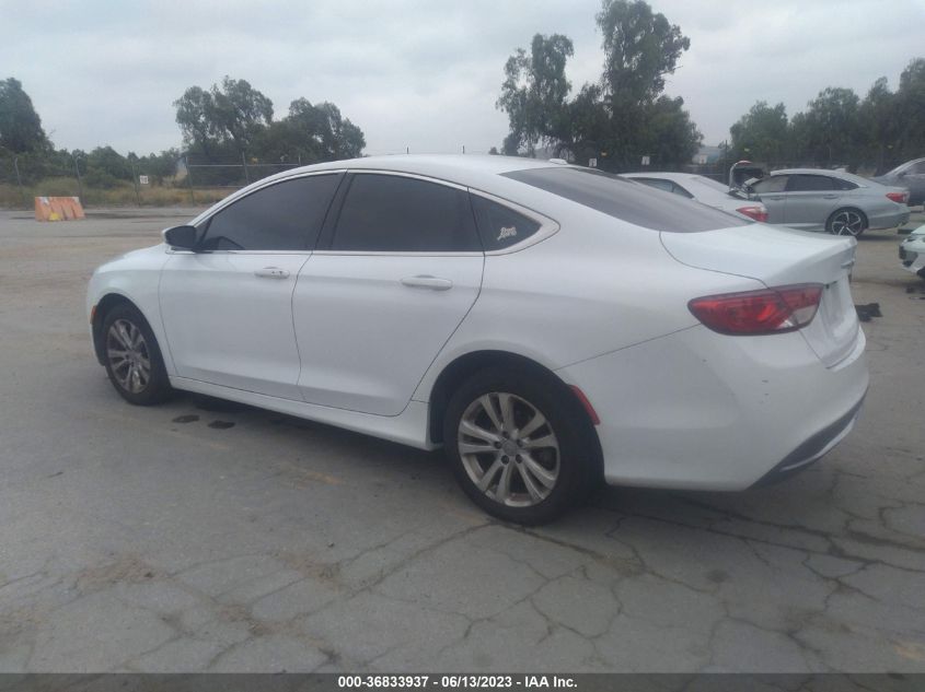 2016 CHRYSLER 200 LIMITED - 1C3CCCAB2GN136606