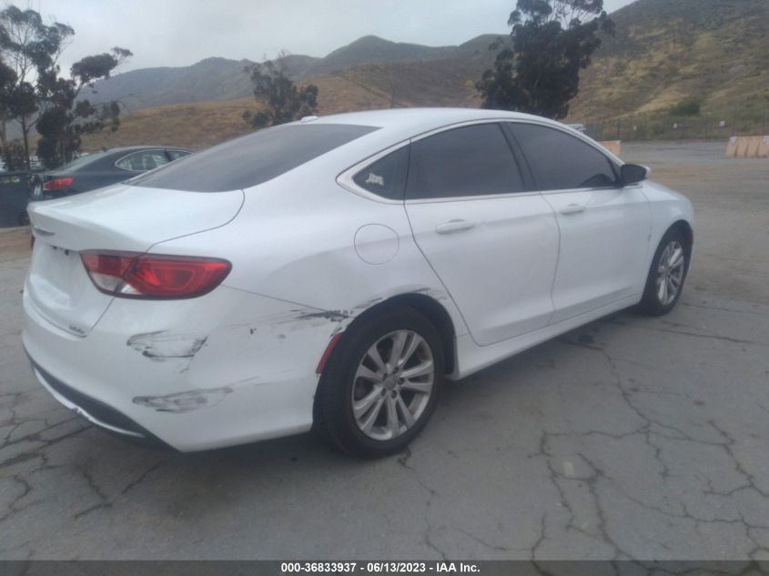 2016 CHRYSLER 200 LIMITED - 1C3CCCAB2GN136606
