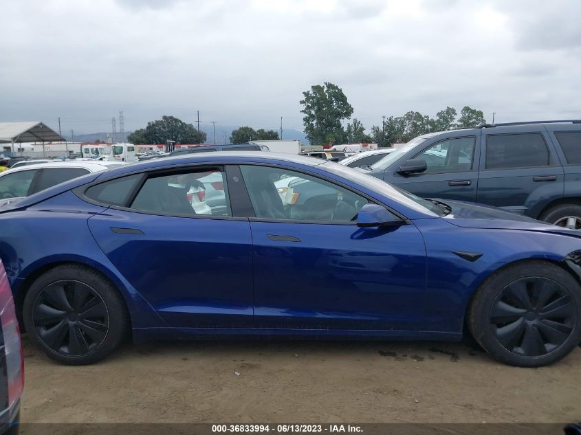 2021 TESLA MODEL S LONG RANGE - 5YJSA1E55MF430081