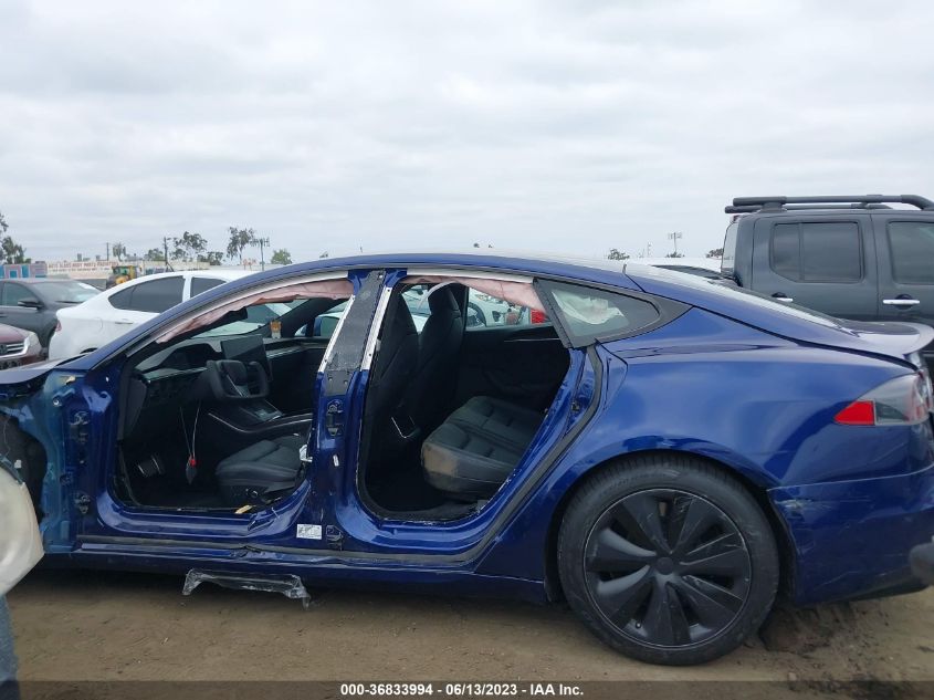 2021 TESLA MODEL S LONG RANGE - 5YJSA1E55MF430081