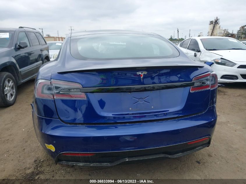 2021 TESLA MODEL S LONG RANGE - 5YJSA1E55MF430081