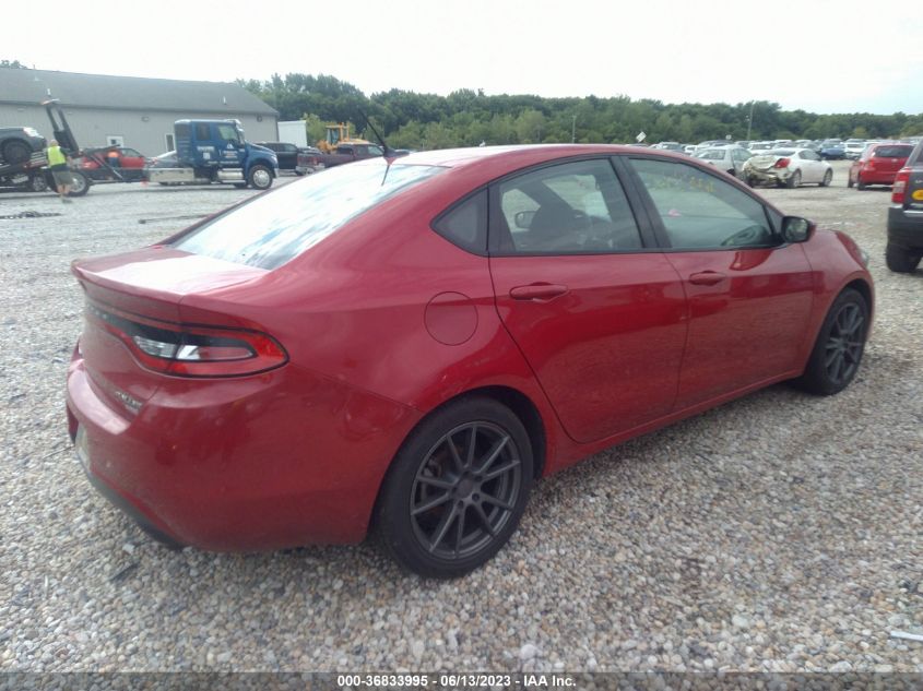2013 DODGE DART SXT - 1C3CDFBH8DD284701