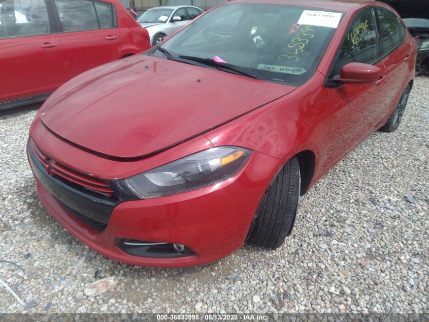 2013 DODGE DART SXT - 1C3CDFBH8DD284701