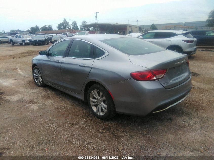 2015 CHRYSLER 200 LIMITED - 1C3CCCAB4FN547052