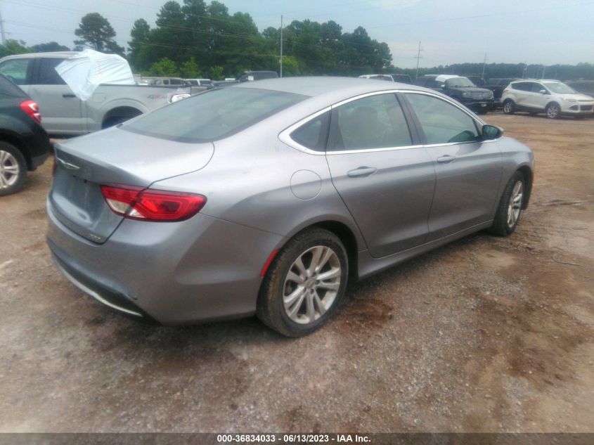 2015 CHRYSLER 200 LIMITED - 1C3CCCAB4FN547052