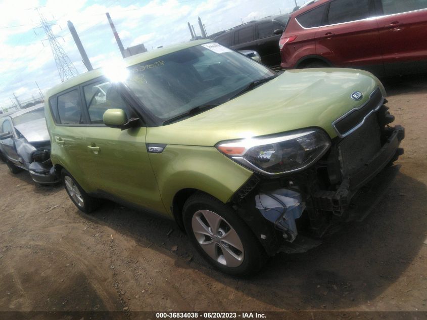 2015 KIA SOUL BASE - KNDJN2A20F7813386