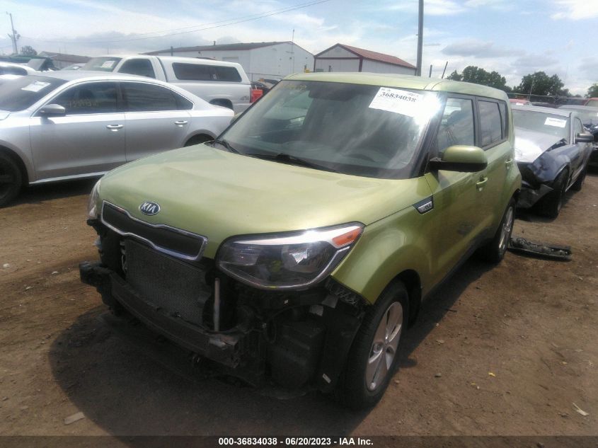 2015 KIA SOUL BASE - KNDJN2A20F7813386