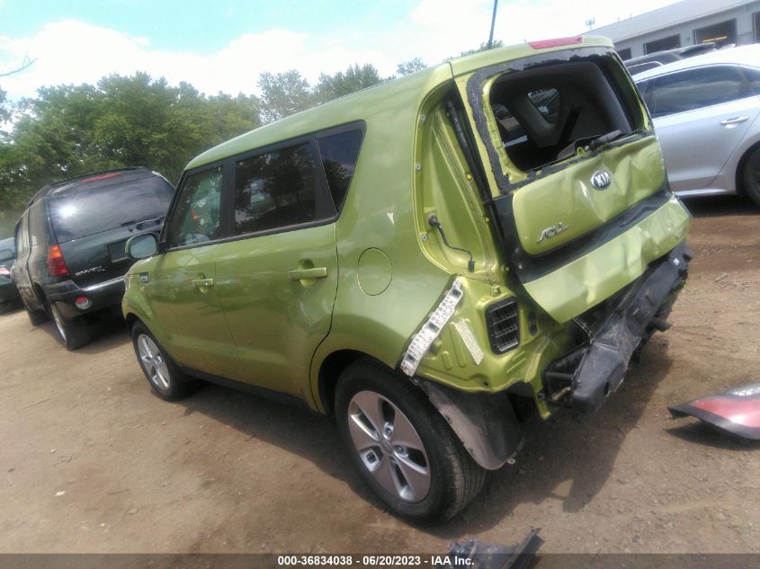 2015 KIA SOUL BASE - KNDJN2A20F7813386