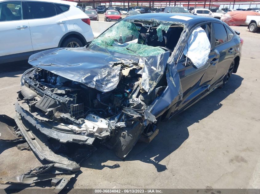2022 HONDA CIVIC SEDAN SPORT - 2HGFE2F56NH509752