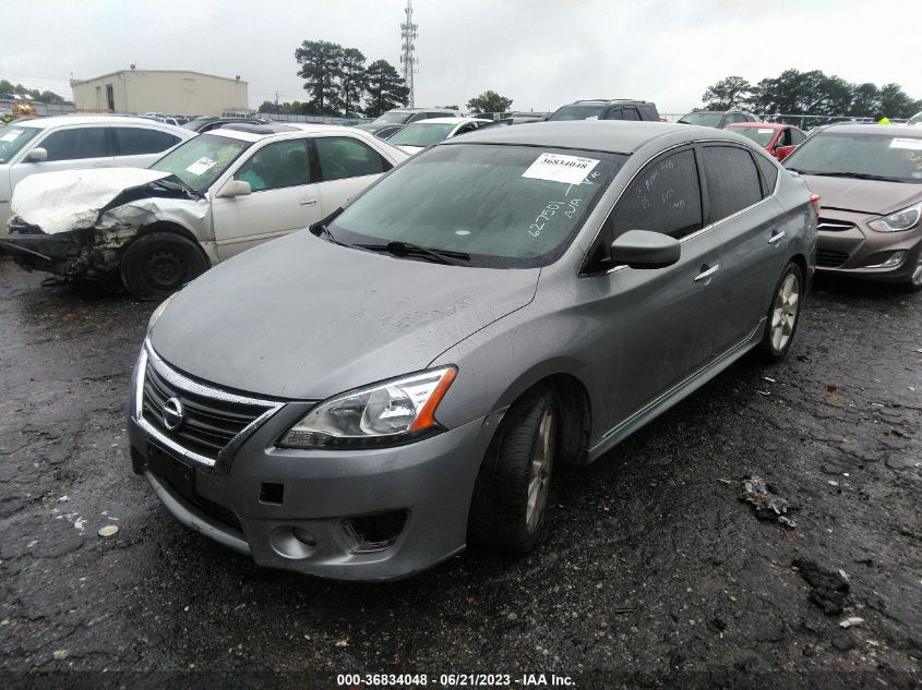 2013 NISSAN SENTRA SR - 3N1AB7AP1DL627501