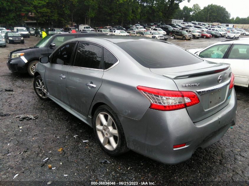 2013 NISSAN SENTRA SR - 3N1AB7AP1DL627501