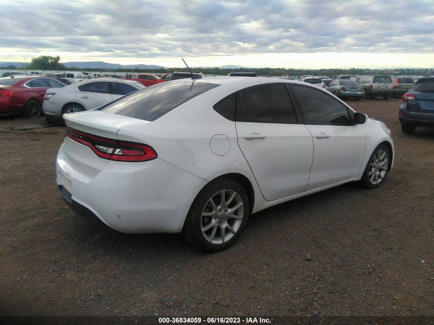 2013 DODGE DART SXT - 1C3CDFBA4DD268501