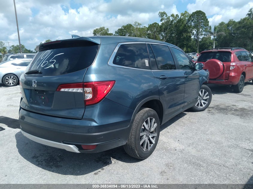 VIN 5FNYF5H38MB041965 2021 HONDA PILOT EX