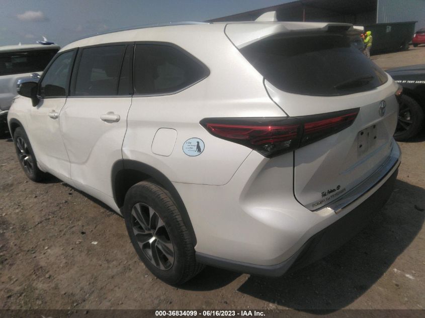 2020 TOYOTA HIGHLANDER XLE - 5TDGZRAH7LS501210