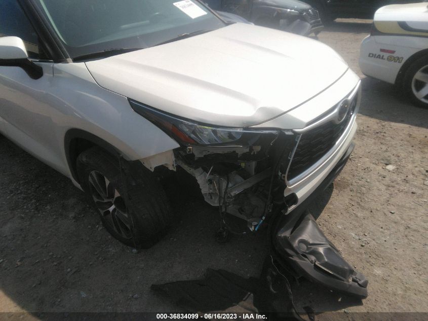 2020 TOYOTA HIGHLANDER XLE - 5TDGZRAH7LS501210