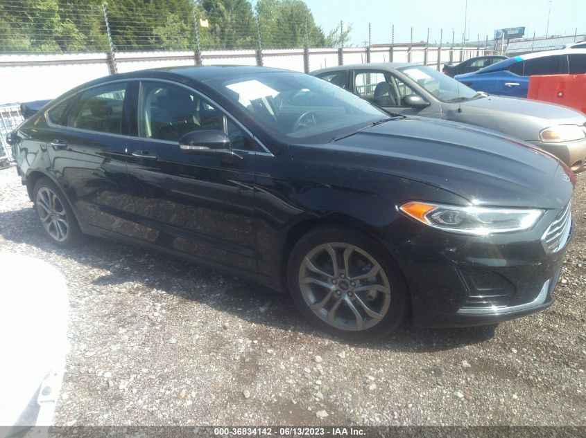 2019 FORD FUSION SEL - 3FA6P0CD1KR217845