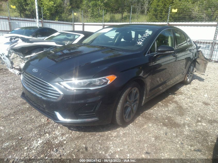 2019 FORD FUSION SEL - 3FA6P0CD1KR217845