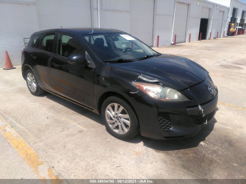 2013 MAZDA MAZDA3 I TOURING - JM1BL1L77D1747593