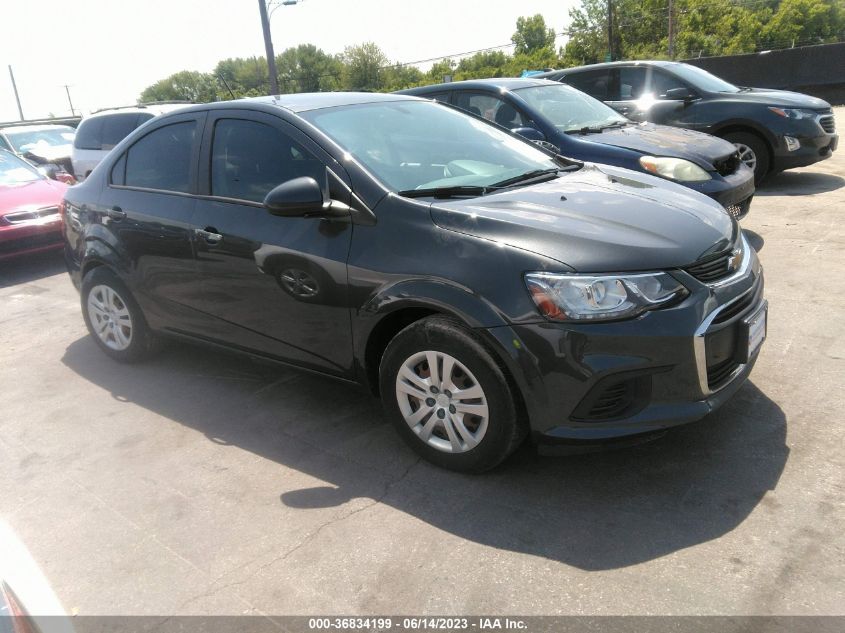 2017 CHEVROLET SONIC LS - 1G1JB5SH6H4105640