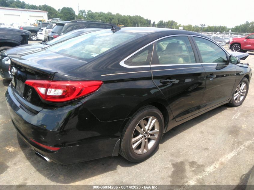 2017 HYUNDAI SONATA SE - 5NPE24AF3HH449617