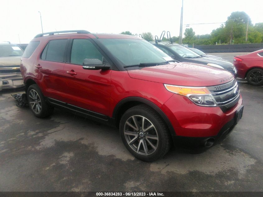 2015 FORD EXPLORER XLT - 1FM5K8D89FGA75905