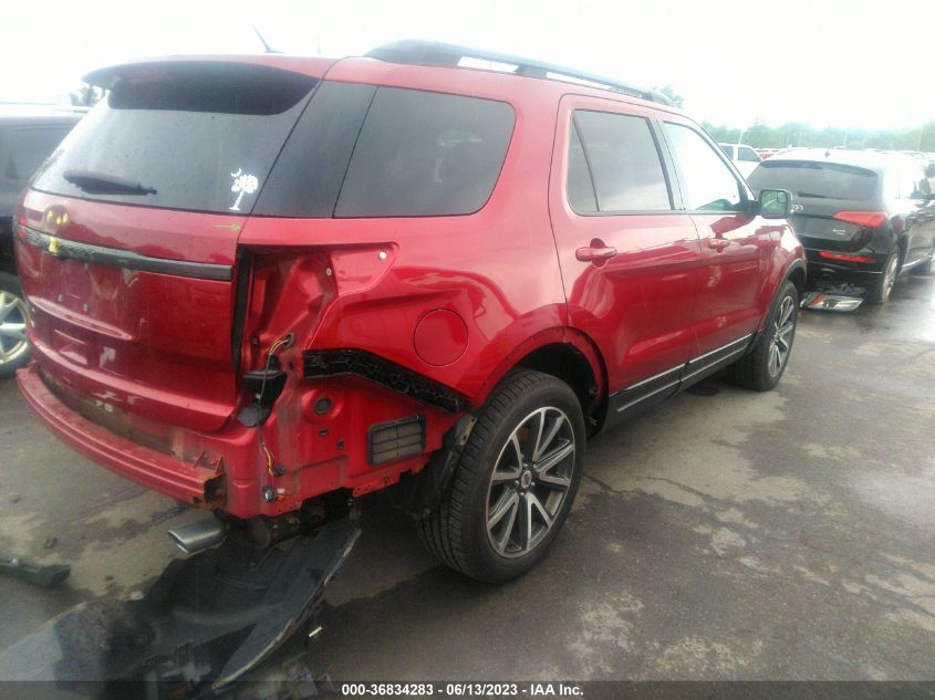 2015 FORD EXPLORER XLT - 1FM5K8D89FGA75905