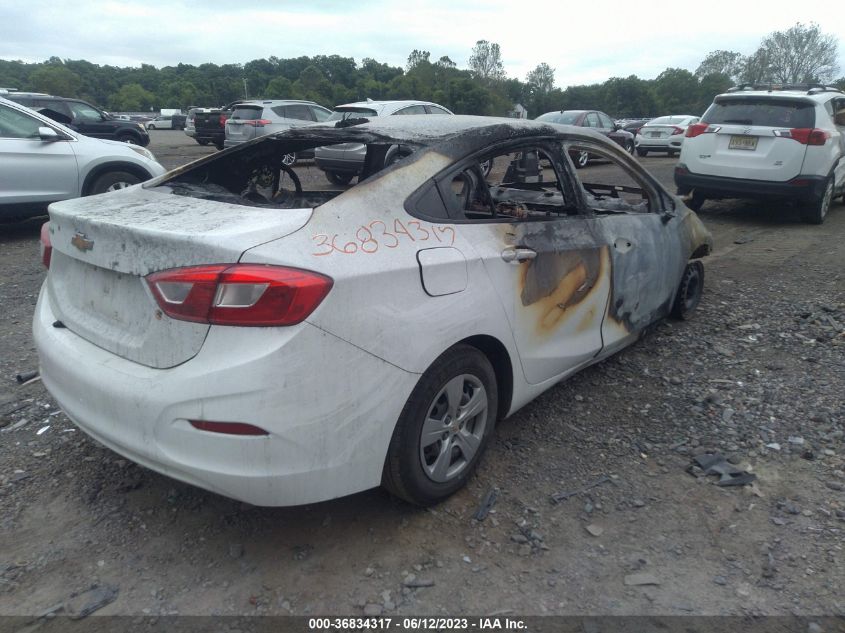 2016 CHEVROLET CRUZE LS - 1G1BC5SMXG7257321