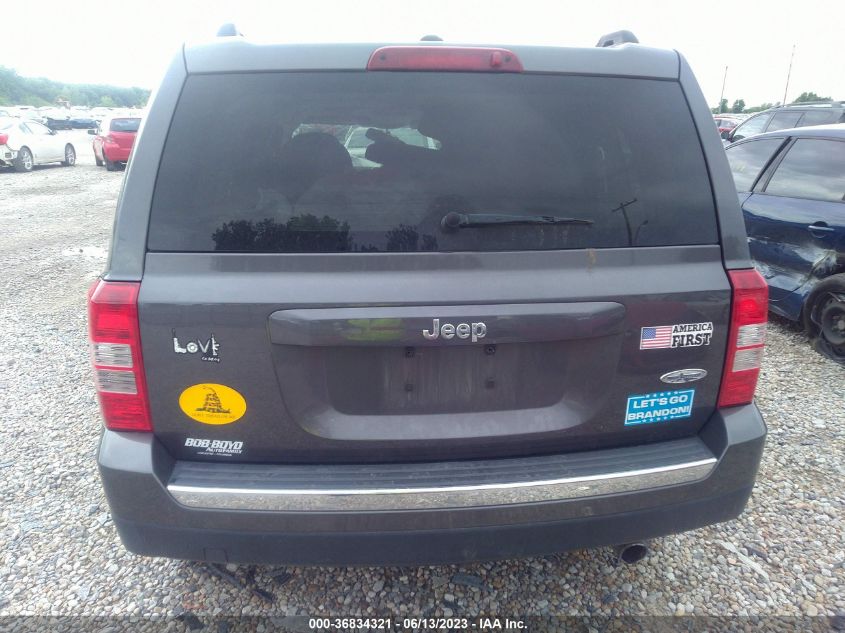 2017 JEEP PATRIOT LATITUDE - 1C4NJPFA0HD161707
