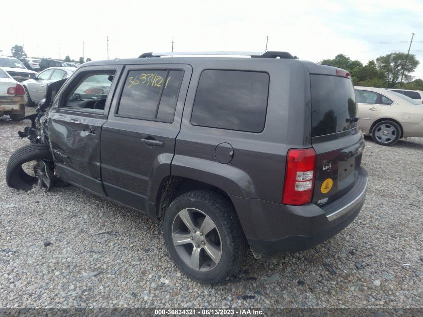 2017 JEEP PATRIOT LATITUDE - 1C4NJPFA0HD161707
