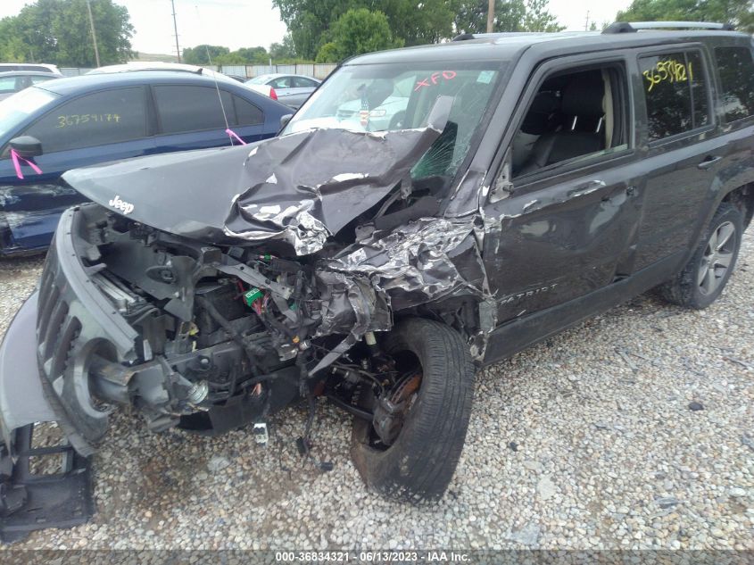 2017 JEEP PATRIOT LATITUDE - 1C4NJPFA0HD161707