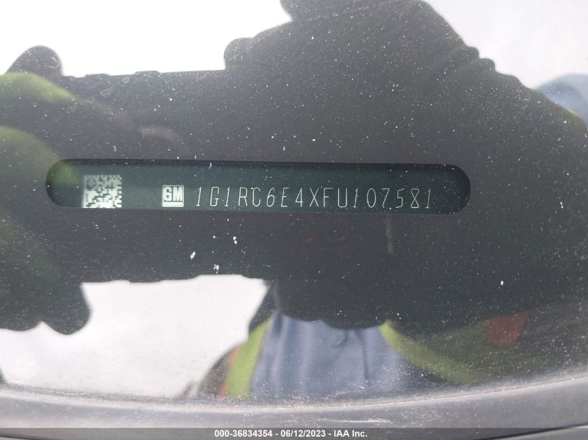 2015 CHEVROLET VOLT - 1G1RC6E4XFU107581