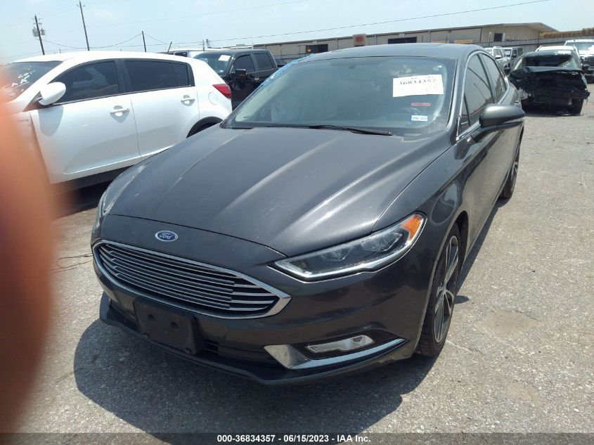 2017 FORD FUSION TITANIUM - 3FA6P0K97HR208878