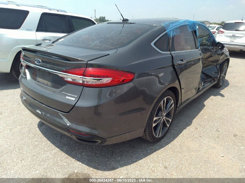 2017 FORD FUSION TITANIUM - 3FA6P0K97HR208878