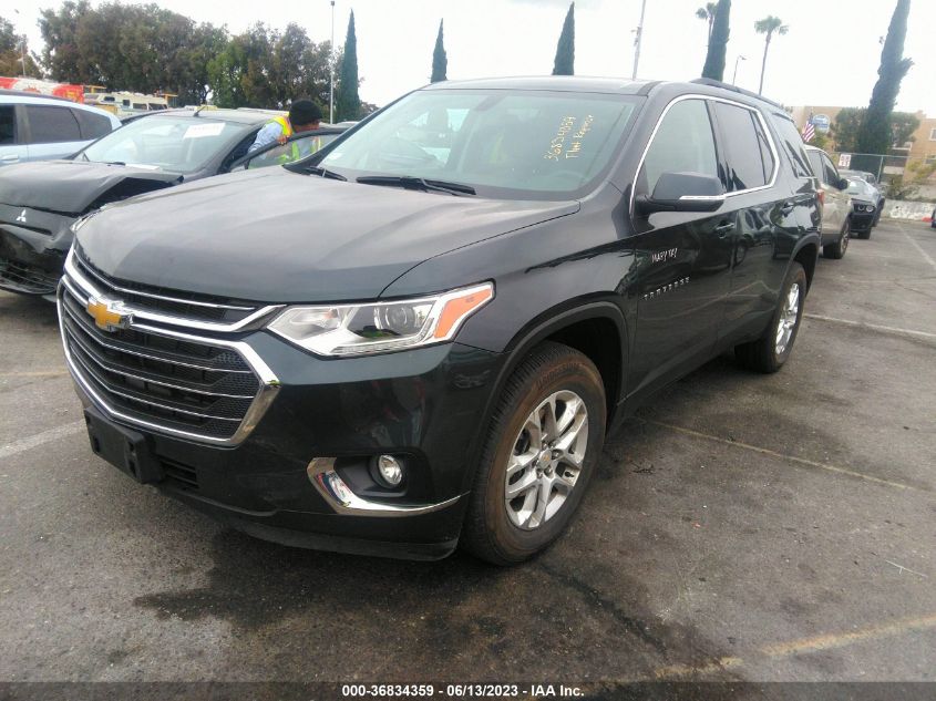 2021 CHEVROLET TRAVERSE LT - 1GNERGKW7MJ232804