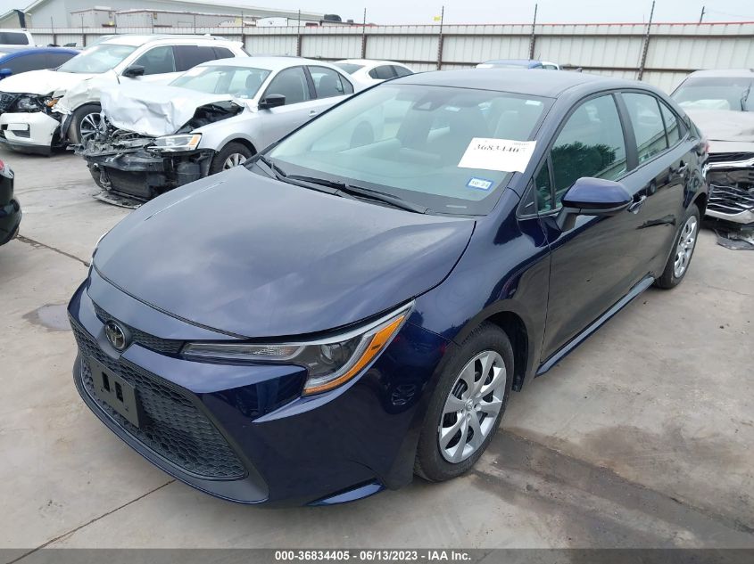 2022 TOYOTA COROLLA LE - 5YFEPMAEXNP377970
